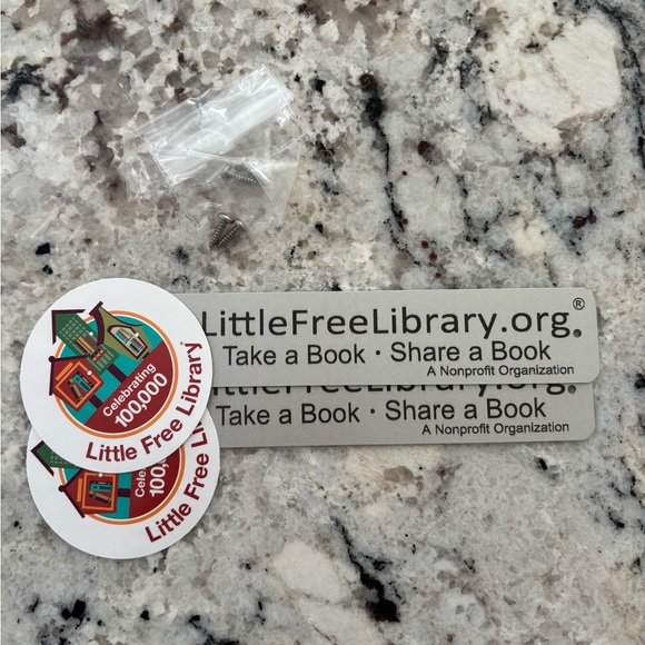 Little Free Library charter signs Bundle LOT - Picture 4 of 8